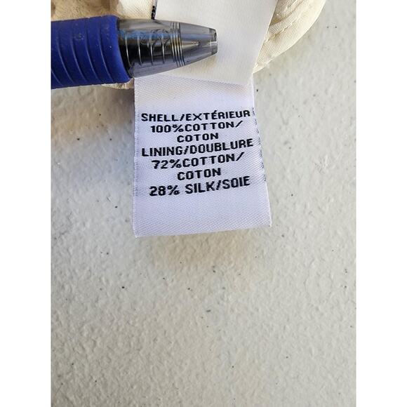 Diane Von Furstenberg Shirt Womens 8 White Lorelei Two Eyelet Cotton Top Coastal - Picture 14 of 16